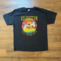 2006 Led Zeppelin U.S Tour 1975 Shirt XL Vintage Music Band Tee Rock