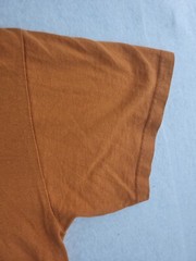 Denton Texas Cowboy Church Logo Orange Distressed T-shirt Mens Large