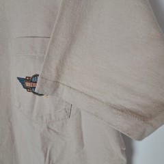 Vintage Harley Davidson T-Shirt Mens Large Beige Holoubek Ann Arbor, MI USA 98′