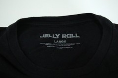 Jelly Roll Walking Dead Graphic T-Shirt Men’s Large Black Short Sleeve T0496