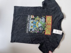 Marvel Villains Graphic Print Men’s Black T-Shirt Thanos Loki Ultron Size M