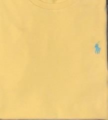 Polo Ralph Lauren T Shirt Custom Slim Fit Short Sleeve Yellow Men’s Size XXL