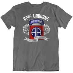 82 Airborne Paratrooper Army Hero Warrior Veteran T-Shirt Tee Gift New