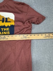 Kuhl Shirt Mens Medium Rust Organic Cotton Brown Hiking Trek New
