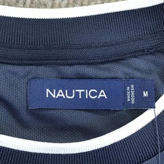 Nautica Shirt Mens Medium Blue Turks & Caicos Coastal Club Graphic Tee Nautical