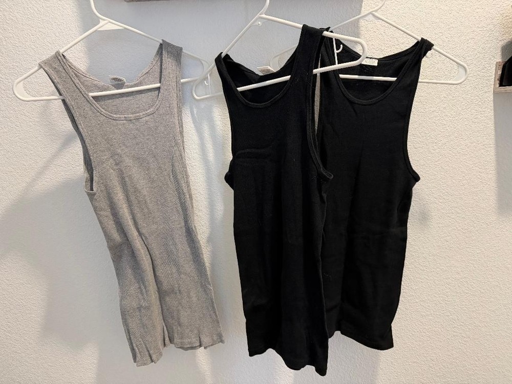 3 Men’s Shirt Tank Top Gym Workout Undershirt New Size 2X