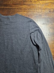 Faded Glory XL/XG (46-48) Black Long Sleeve Skull