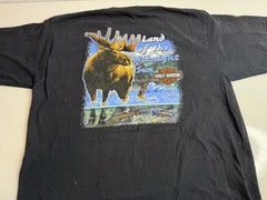Fairbanks Alaska Harley Davidson T-Shirt XL Vintage 90’s USA Made North Outpost