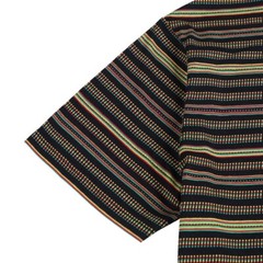 Beautiful Giant Men’s Striped Pocket T-Shirt Crew Neck Regular Fit Black/yellow