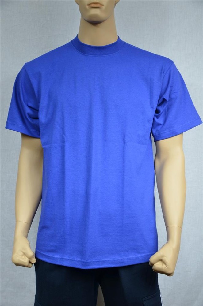 3 NEW SHAKA WEAR SUPER MAX HEAVY WEIGHT T-SHIRTS ROYAL BLUE TEE PLAIN S-5XLT