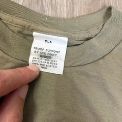 Lot of 6 Skilcraft Military Short Sleeve T Shirt Medium Coyote Brown Polyester