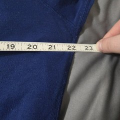 Vintage Patagonia Base Layer Shirt Mens Large Blue Capilene Outdoor Hiking Flaw