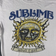 Sublime What I Got Sun T Shirt Mens M White Band Graphic 90s Style Music Tee