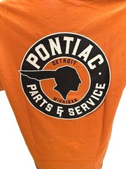 Pontiac Parts & Service Texas Orange T-Shirt