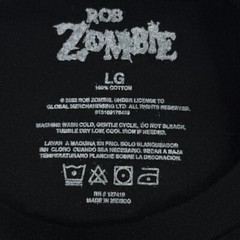 Rob Zombie Freaks on Parade Tour 2022 T Shirt Double-sided Tagless Adult Size L