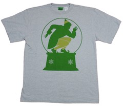 Elf the Movie Adult New T-Shirt – Silhouette Elf Snowglobe Pic