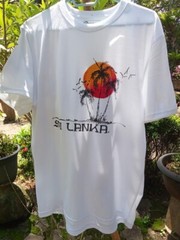 Handmade Sri Lankan T-Shirt – Authentic Island Design | 100% Cotton