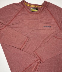 X-Caster Shirt Mens XL UPF 50+ Sun Protection Long Sleeve Fishing Camping Crew