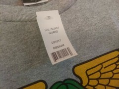 USCG Coast Guard City Traverse City MIchigan VINTAGE T-Shirt USA SIZE M