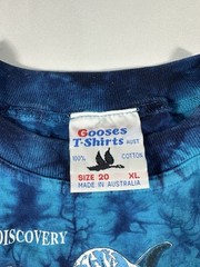 Vintage 90s Aboriginal Art Bottlenose Dolphins Ocean Single Stitch T-shirt Sz XL