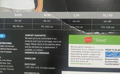 Men’s Hanes Comfort Fit 3-Pack Crew T-shirts, Short Sleeve. White Small, 2 Packs