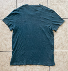 Converse Allstars Men’s Short Sleeve T-Shirt Music Happens Band XL Navy Fade Tee