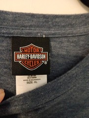 Harley Davidson Motorcycle T-Shirt Birmingham AL. Blue Mens Sz. XL Pre-owned