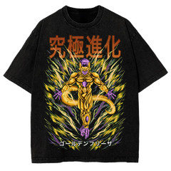 Golden Frieza DBZ Graphic Tee Fans And Lovers Anime T-Shirt