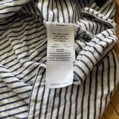 Faherty Cloud Cotton Stripe Polo Mens XL Short Sleeve Black White