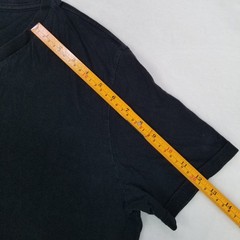 Mossimo Supply Co. Athletic Fit Men’s Medium Black T-Shirt Short Sleeve V-Neck