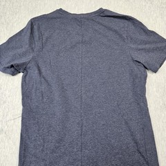 On Running Shirt Mens S Blue Tagless On-T Crew Neck Short Sleeve Stretch