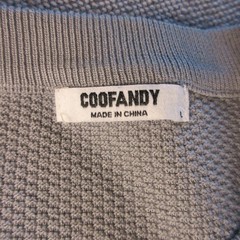 Coofandy Large Waffle Knit Lot of 3 t-shirts Green, Blue, Grey Viscose/Poly