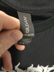 POINT 45 “A DIFFERENT POINT OF VIEW” MENS MEDIUM BLACK TSHIRT WITH BACKPRINT,…