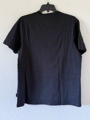 Kenneth Cole Small Black Classic Knit Pocket T-Shirt Super Soft 100% Cotton