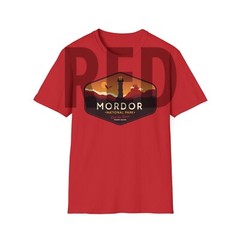 Mordor T-Shirt, Lord of the Rings Shirt, LOTR Shirt, Mordor National Park Shirt