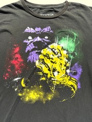 Marvel T Shirt Mens Large Black Graphic Infinity War Gauntlet Thanos Cotton