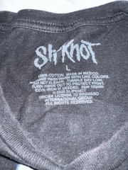 Slipknot-870621345 Black Graphic Tee – 2 Sided – Graphic Men’s L