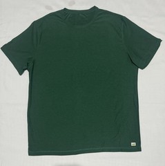 Vuori Men’s Green Stretch Knit Crew Neck Short Sleeve T-Shirt Logo XXL
