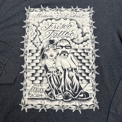 Russell Frisco Tattoo Mission District SF 2024 Graphic LS T-Shirt Mens XL Tee