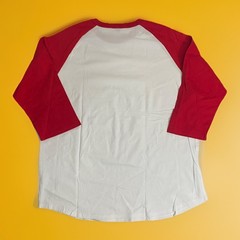 Sport-Tek Colorblock Raglan Baseball Sleeves Jersey. Red/White. Men’s XL NWOT!