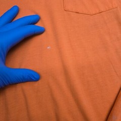 Dickies Shirt Mens Large Tall LTL Orange Painter Long Sleeve Pocket Work T-Shirt
