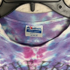 Vintage Ben & Jerry’s “Cherry Garcia” Tie-Dye Shirt Hanes Size XL 46-48