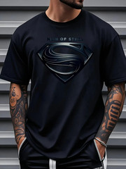 Justice League Men’S Plus Size Casual Crew Neck T-Shirt NEW