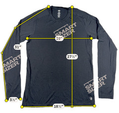 REI Co-op Shirt Mens Small Merino Wool Base Layer Black Long Sleeve Outdoor Hike