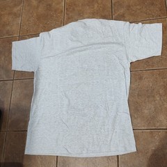Vintage Lee Jeans Sports Shirt Men’s Size Large Gray Short Sleeves 100% Cotton