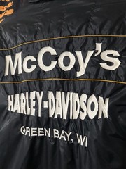 Vintage Men’s Harley Davidson Zipup Jacket Size Small