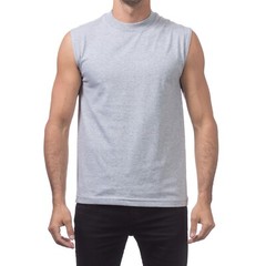 3 PACK PROCLUB MENS COMFORT MUSCLE TEE PRO CLUB CASUAL SLEEVELESS SHIRT GYM