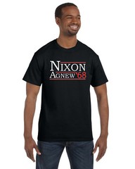 Nixon Agnew ’68 men’s tee shirt political funny nostalgic all colors and sizes!