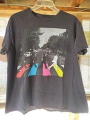 Beatles Pride T-Shirt 2017 Abbey Road Black / Multi-color Large Free Shipping