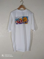 Vintage Mens Ericsson Promotion graphic T Shirt XL White 90s 1990s Rare Tee